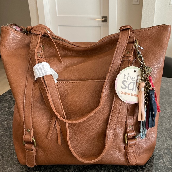 The Sak Handbags - The Sak Brown Leather Tote Bag